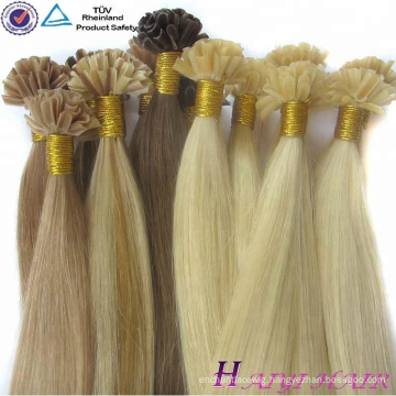 Wholesale Alibaba Chinese Supplier Cuticle Aligned Virgin Hair U Tip Hair Extension